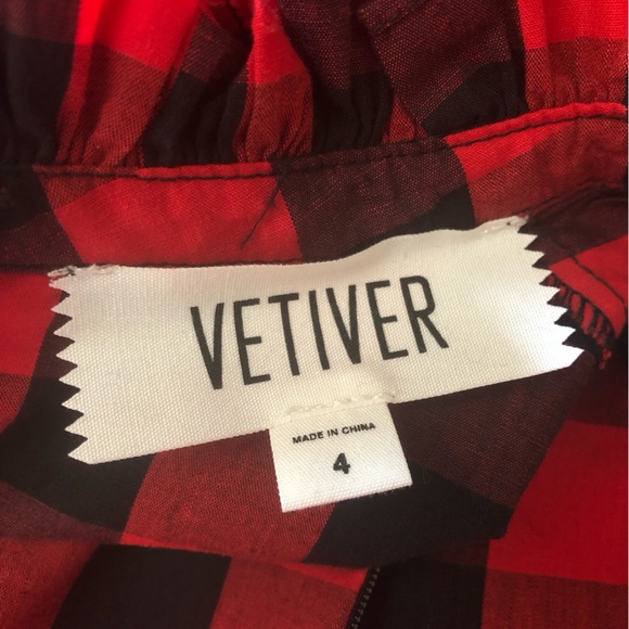 Vetiver Buffalo Check Dress - Picture 5 of 7